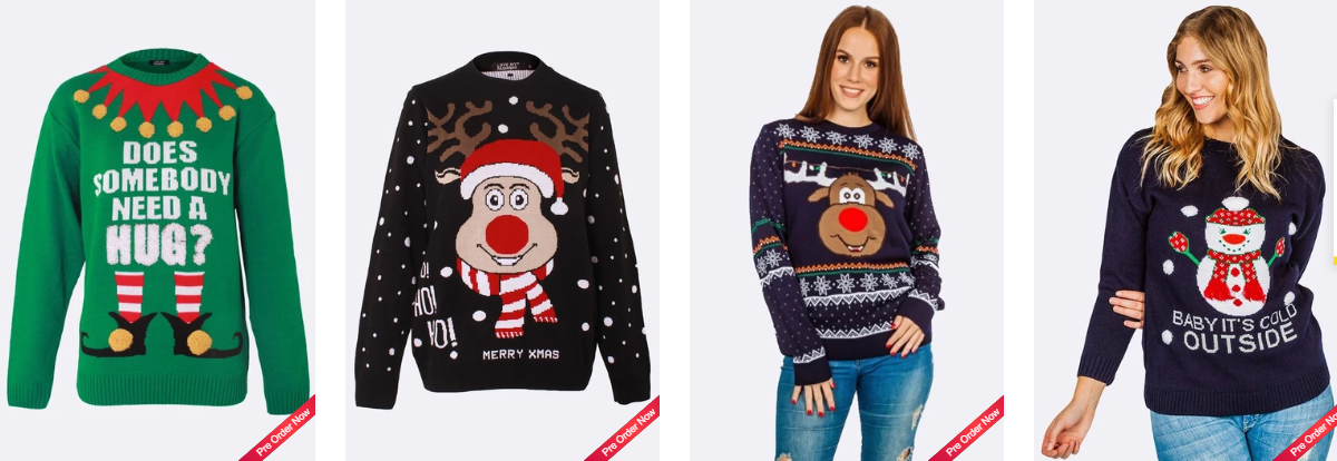 Best Online Festive Jumpers for Women (for Christmas)