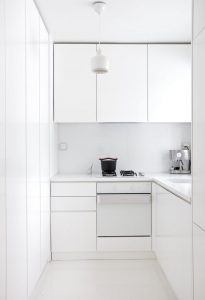 09 Minimalist Kitchen In White