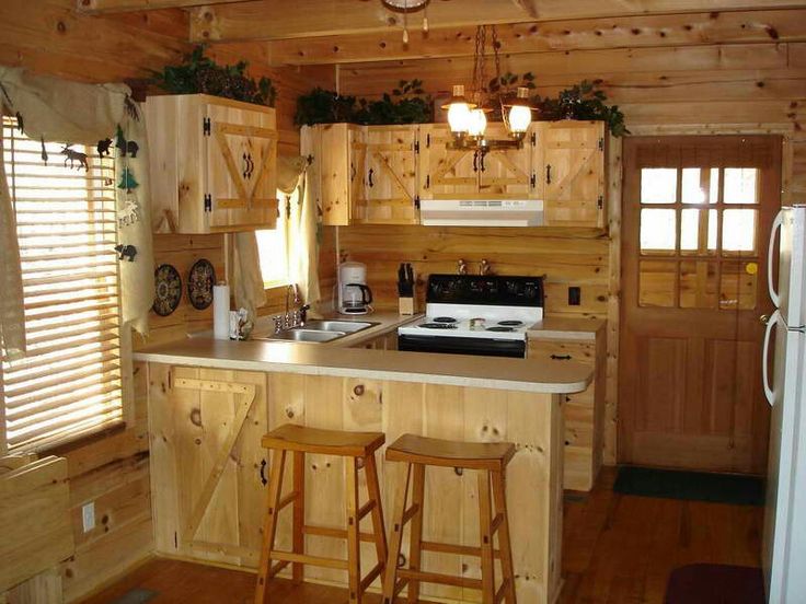 10 Tiny Wooden Kitchen